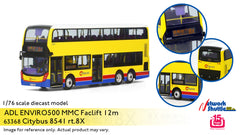 1/76 Citybus ADL Enviro500MMC Facelift 12m - 8541 rt.8X