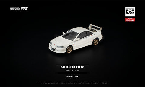 (Pre-Order) 1/64 Pop Race PR640307 Mugen DC2 White