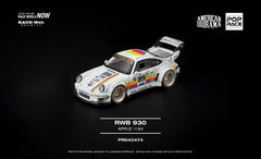(Pre-Order) 1/64 Pop Race PR640474 RWB 930 Apple w/ Figure