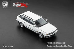 1/64 DCM DCMBE34W2 BMW E34 5-Series Touring Ivory White