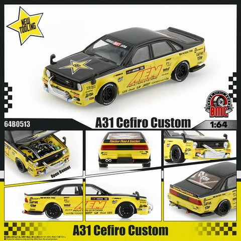 (Pre-Order) 1/64 BM Creations 64B0513 A31 Cefiro Custom AEM RR RHD