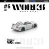 (Pre-Order) 1/64 Works Model W640005 Nissan Skyline GT-R R33 LM Silver