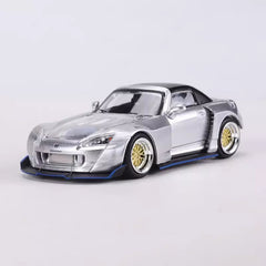 1/64 Rhino Model RMHS2000S Honda S2000 AP2 Silver LHD