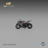 (Pre-Order) 1/64 CM Model CM64-F3ROSSO-02 MV Agusta F3 Rosso Metallic Gray w/ Figurine