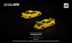 (Pre-Order) 1/64 Pop Race PR640377 Mugen DC2 Yellow