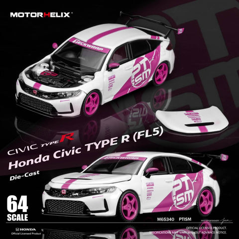 1/64 Motorhelix M65340 Honda Civic Type R FL5 PTiSM