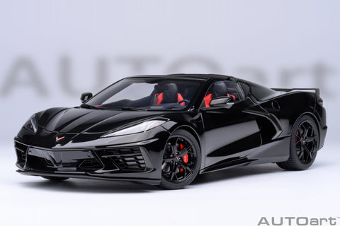 1/18 AUTOART 71280 Chevrolet Corvette C8 Stingray Z51 (Black)