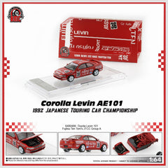 (Pre-Order) 1/64 BM Creations 64B0486 Toyota Levin AE101 Fujitsu Ten Tom's JTCC Group A