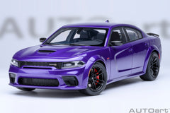 1/18 AUTOART 71757 Dodge Charger Scat Pack Widebody Plum Crazy