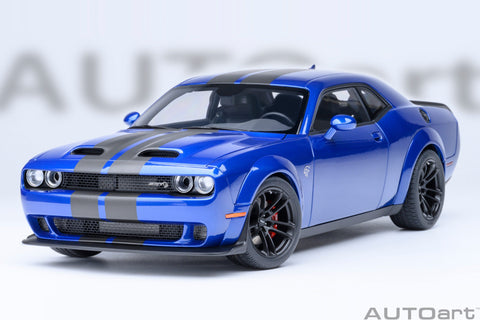 1/18 AUTOART 71763 Dodge Challenger SRT Jailbreak 2022 Indigo Blue