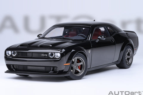 1/18 AUTOART 71765 Dodge Challenger SRT Superstock 2023 Pitch Black