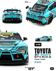 (Pre-Order) 1/18 OttOmobile OT1283 Toyota GR Supra GT4 EVO 2 A.Mcintosh/ P.Thompson 2025 Blue