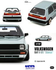(Pre-Order) 1/18 OttOmobile OT1262 Volkswagen Golf 2 GTi Stance 1991 Calypso Green