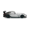 (Pre-Order) 1/64 Happycar ME-03 Mercedes-AMG GT Black Series Silver w/ Star Livery
