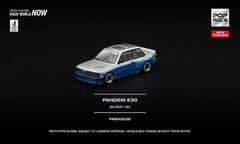 (Pre-Order) 1/64 Pop Race PR640536 Pandem E30 Silver