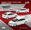 (Pre-Order) 1/64 Model Model MM64-FD2-001A Honda Civic Type-R FD2 2009 White