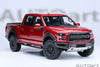 1/18 AUTOART 72948 Ford F-150 Raptor Supercrew 2019 Ruby Red