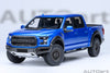 1/18 AUTOART 72949 Ford F-150 Raptor Supercrew 2019 Velocity Blue