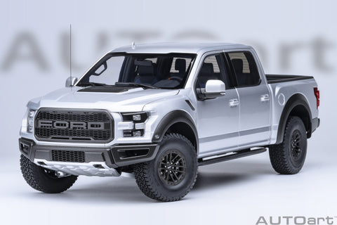 1/18 AUTOART 72950 Ford F-150 Raptor Supercrew 2019 Ingot Silver