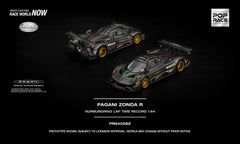 (Pre-Order) 1/64 Pop Race PR640582 Pagani Zonda R Nurburgring Lap Time Record