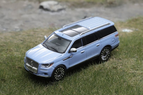 (Pre-Order) 1/64 Shadow Pro 602 Lincoln Navigator Blue LHD