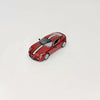 (Pre-Order) 1/64 Motorhelix M69065 Alfa Romeo 8C Competizione Customized Rosso w/ Black & Gray Stripes