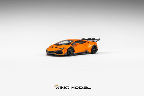 (Pre-Order) 1/64 King Model KMLHO DarwinPRO Huracan The Lilith Matte Orange