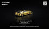 (Pre-Order) 1/64 Pop Race PR640274 Top Secret GT300 Supra Gold Chrome