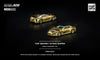 (Pre-Order) 1/64 Pop Race PR640274 Top Secret GT300 Supra Gold Chrome