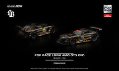 (Pre-Order) 1/64 Pop Race PR640502 Pop Race LBWK AMG GT3 EVO Black