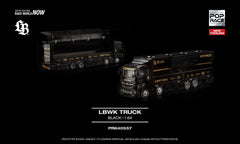 (Pre-Order) 1/64 Pop Race PR640557 LBWK Truck Black