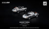 (Pre-Order) 1/64 Pop Race PR640526 Singer Targa Silver Chrome