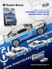 (Pre-Order) 1/64 Model Model MM64-PM-009 Pandem Mustang Moontech Blue