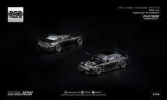 (Pre-Order) 1/64 Pop Race PRDC016 Mazda RX-7 Re-Amemiya Dark Chrome