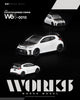 (Pre-Order) 1/64 Works Model W640010 Toyota GRMN Yaris White
