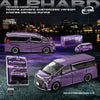 (Pre-Order) 1/64 Model Model MM64-ALPHARD-003 Toyota Alphard Customized Version Andrea Metallic Purple