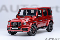 1/18 AUTOART 76353 Mercedes-AMG G63 2019 Designo Cardinal Red Metallic