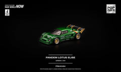 (Pre-Order) 1/64 Pop Race PR640494 Pandem Lotus Elise Green