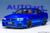 1/18 AUTOART 77462 Nissan Skyline GT-R (R34) Z-Tune (Bayside Blue)