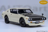 1/18 AUTOART 77478 Nissan Skyline 2000GT-R (KPGC110) Tuned Version White/ Carbon Bonnet