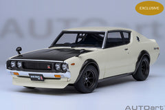 1/18 AUTOART 77478 Nissan Skyline 2000GT-R (KPGC110) Tuned Version White/ Carbon Bonnet