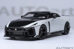 1/18 AUTOART 77511 Nissan GT-R50 by Italdesign Metallic White/ Black