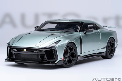 1/18 AUTOART 77512 Nissan GT-R50 by Italdesign Metallic Green/ Black