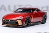 1/18 AUTOART 77514 Nissan GT-R50 by Italdesign Metallic Red/ Gold