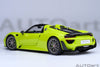 1/18 AUTOART 77921 Porsche 918 Spyder Weissach Package (Acid Green)