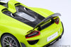 1/18 AUTOART 77921 Porsche 918 Spyder Weissach Package (Acid Green)