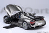 1/18 AUTOART 77922 Porsche 918 Spyder Weissach Package (Liquid Metal Silver)