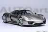 1/18 AUTOART 77922 Porsche 918 Spyder Weissach Package (Liquid Metal Silver)