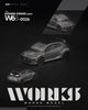 (Pre-Order) 1/64 Works Model W640026 GRMN Yaris Gray