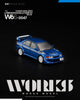 (Pre-Order) 1/64 Works Model W640047 Mitsubishi Lancer Evolution 6 Tommi Makinen Blue